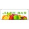 Signmission JUICE BAR BANNER SIGN smoothies healthy fresh fruit fiber vitamins juice fitness B-Juice Bar - alternate 1